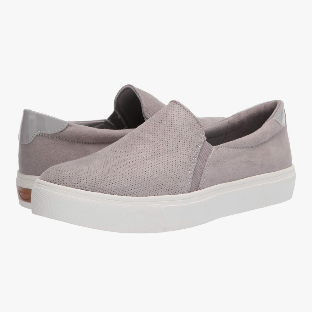 Dr. Scholl's Nova Sneakers Slip On Shoes Size 10 Grey Gray Fashion Sneakers